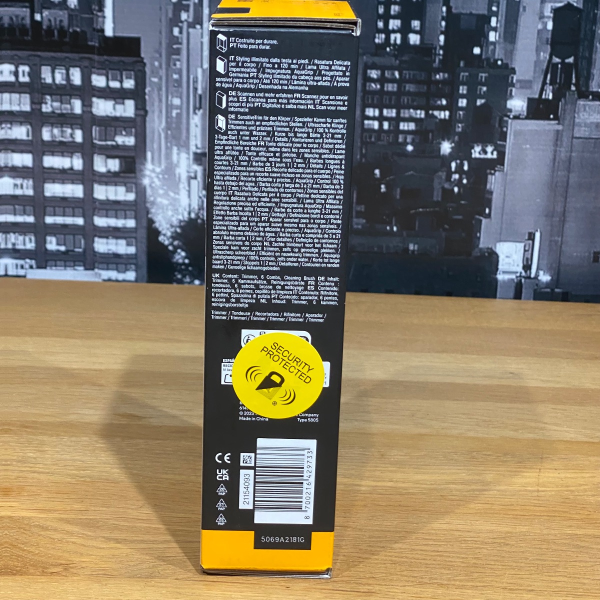 Braun All in One Series 5 7-in-1 Trimmer Face Body Aqua Grip Sensitive Origin AIO5520 8700216429733