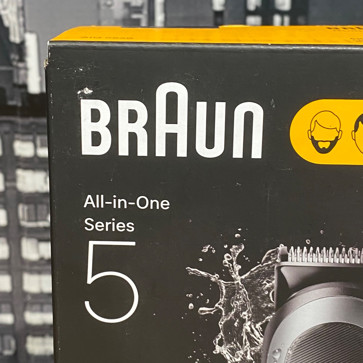 Braun All in One Series 5 7-in-1 Trimmer Face Body Aqua Grip Sensitive Origin AIO5520 8700216429733
