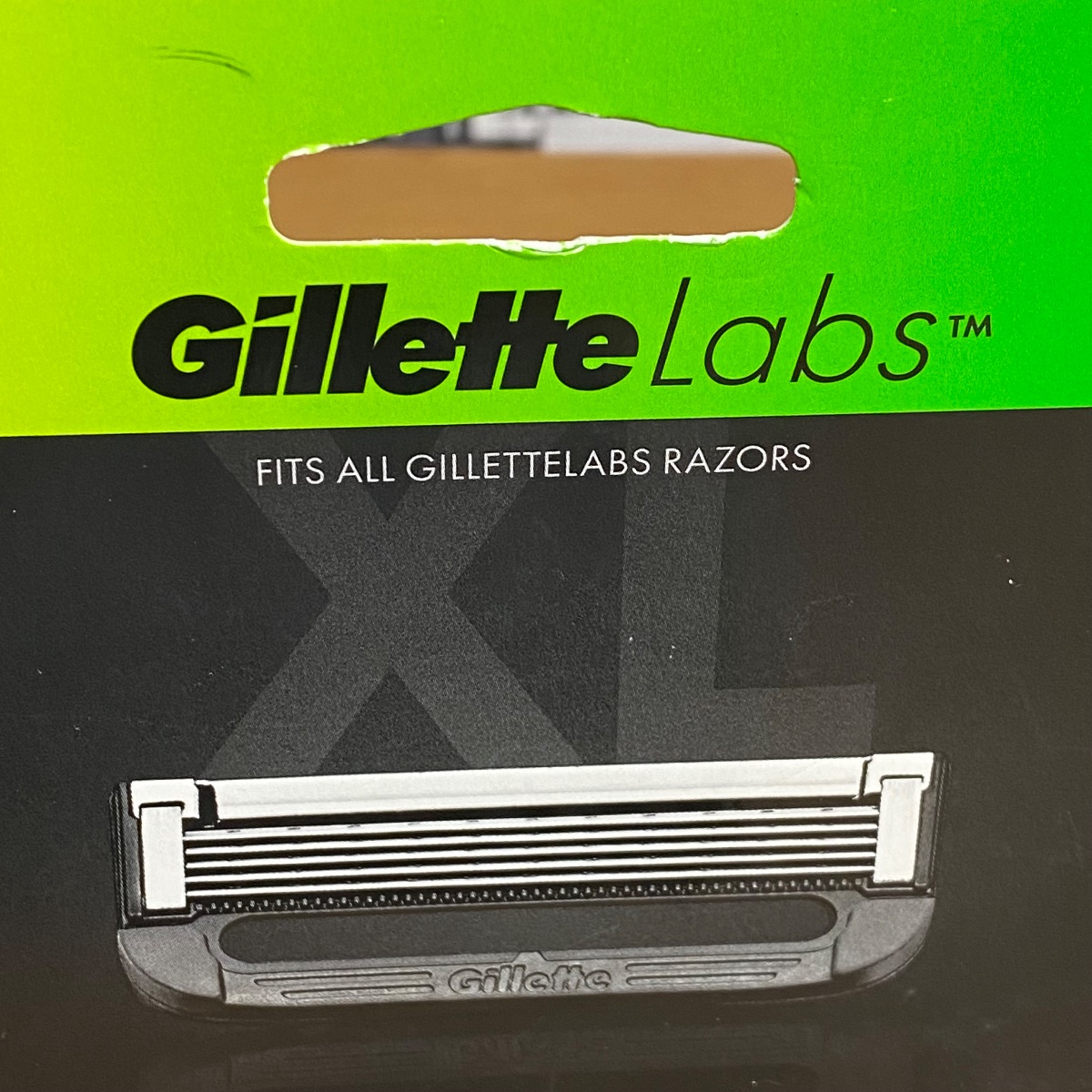 Gillette Labs Razor Blade Refills Pack of 4 Unboxed 100% Original Razor Blade Refills 7702018605378