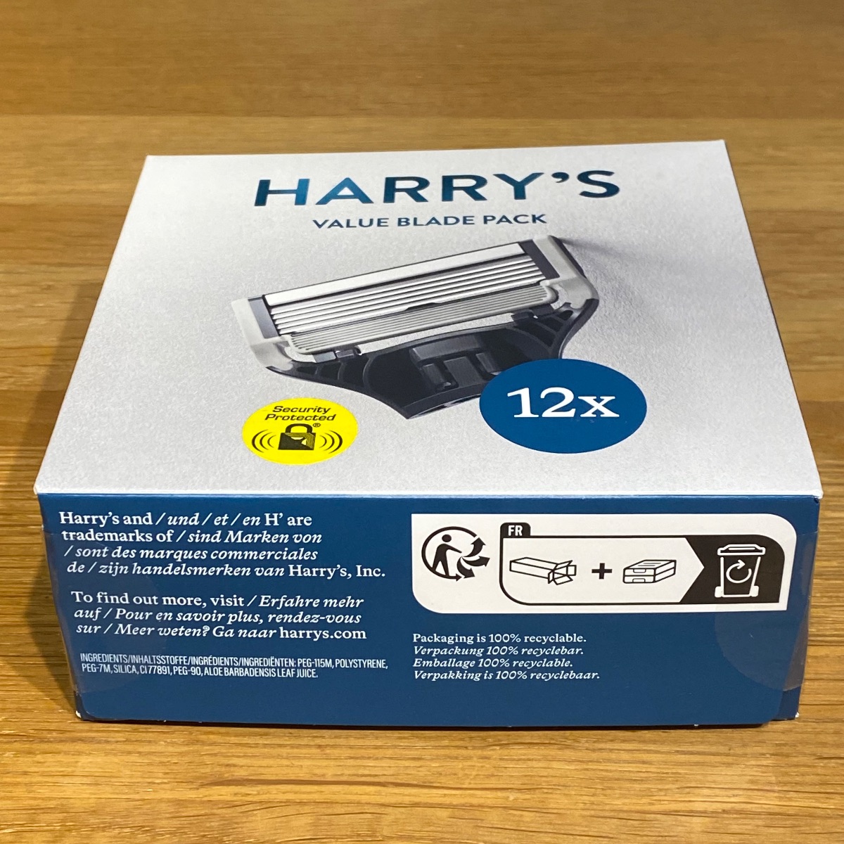 Harrys 12 x Cartridges Refill Pack 5-Blade Razors Shaver for Men 100% Original HARRYS 12 PACK 5060638591634 () Harrys 12 x Cartridges Refill Pack 5-Blade Razors Shaver for Men 100% Original HARRYS 12 PACK 5060638591634 ()