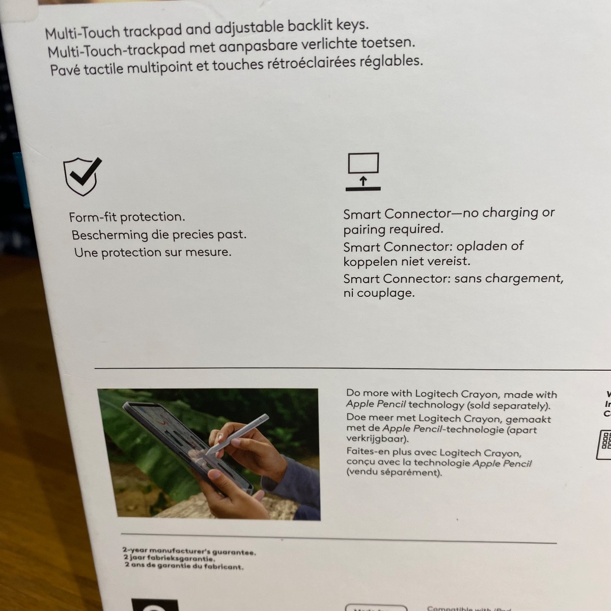 Logitech Combo Touch Keyboard Case iPad Pro 13-inch (M4) Graphite 100% Original HRH52B/A 5099206123014 (Brand New)