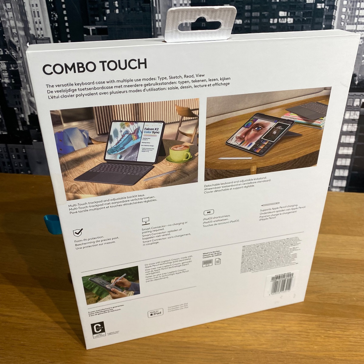 Logitech Combo Touch Keyboard Case iPad Pro 13-inch (M4) Graphite 100% Original HRH52B/A 5099206123014 (Brand New)