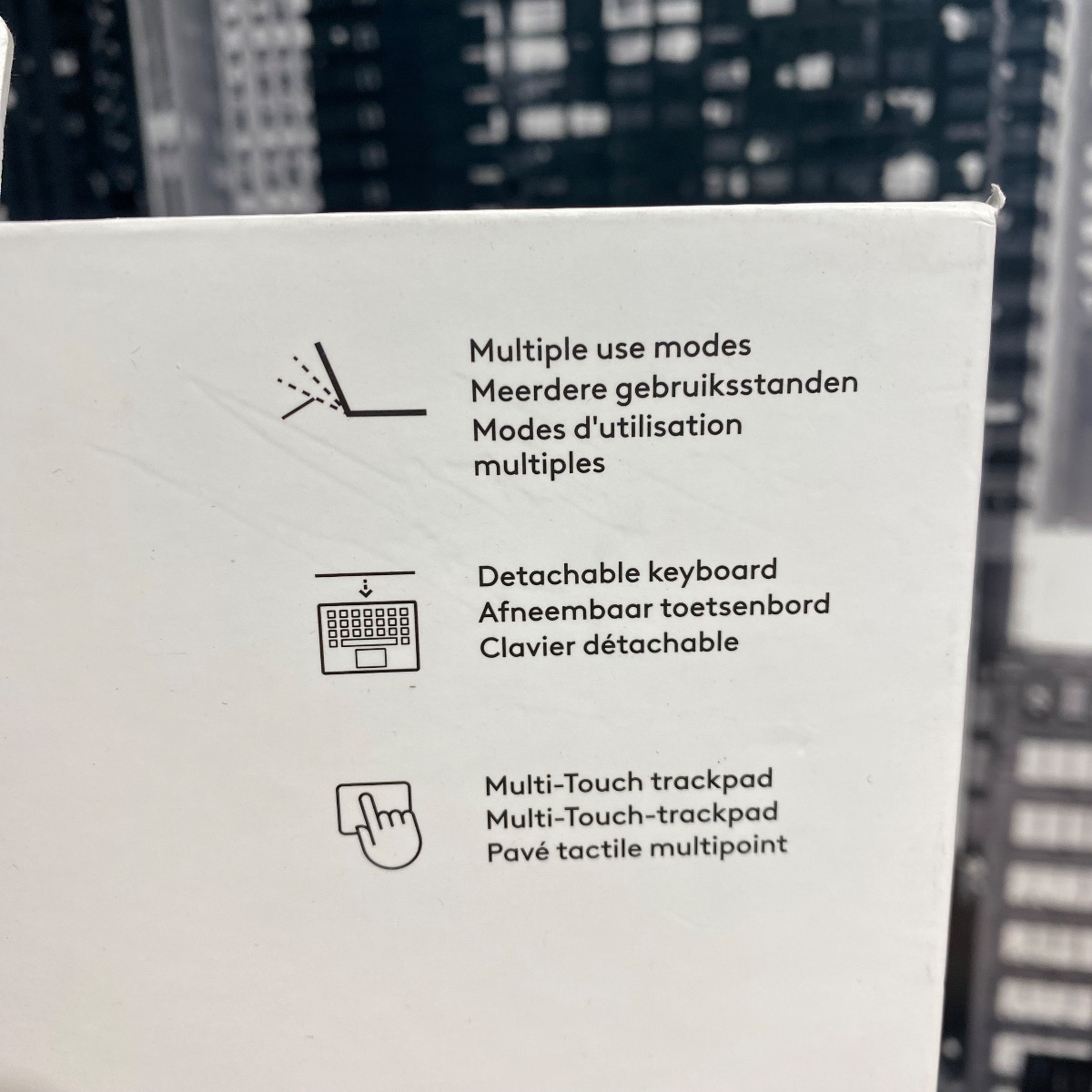 Logitech Combo Touch Keyboard Case iPad Pro 13-inch (M4) Graphite 100% Original HRH52B/A 5099206123014 (Brand New)