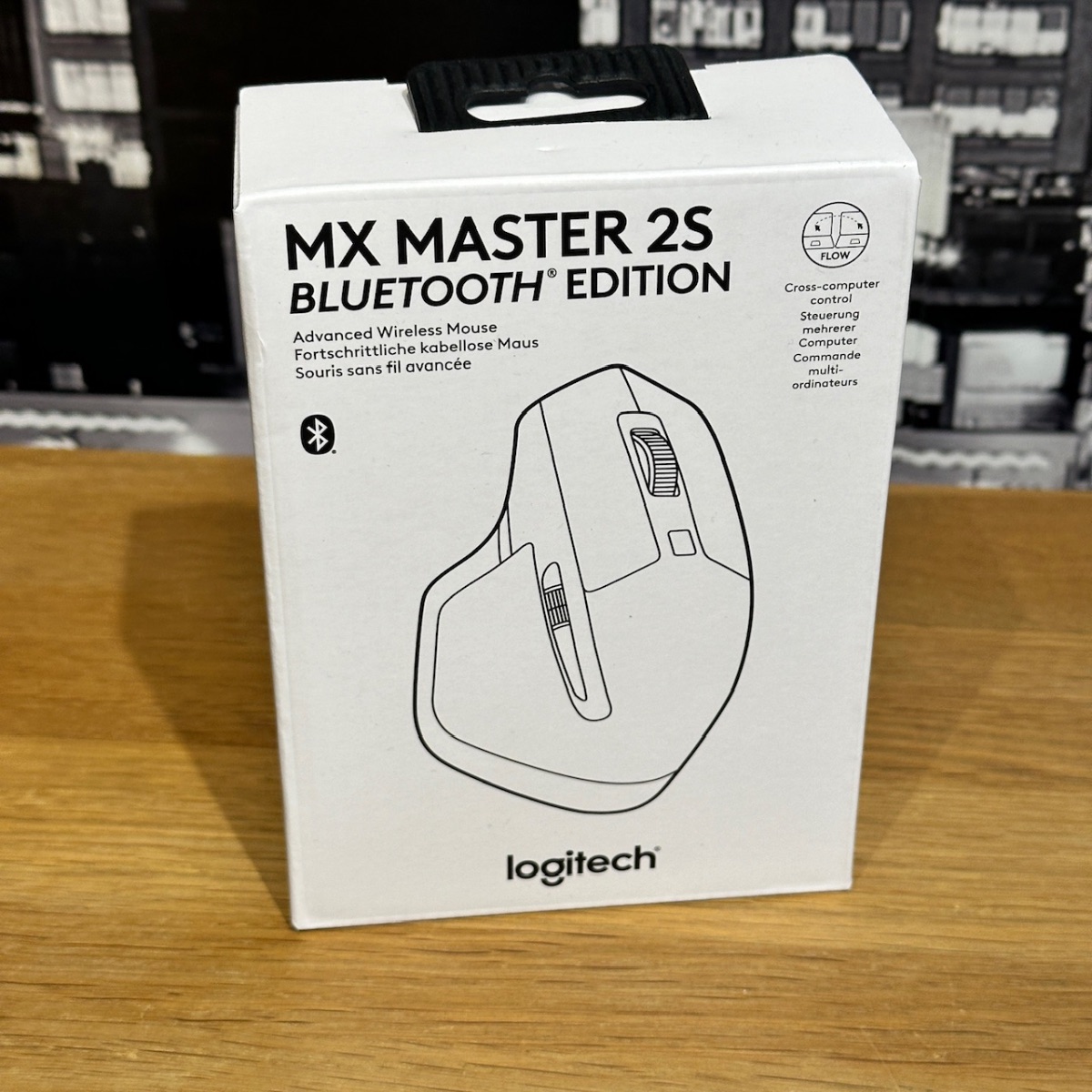 Logitech MX Master 2S Bluetooth Edition Advanced Wireless Mouse Black Original MOUSE 5099206118072 (Brand New)