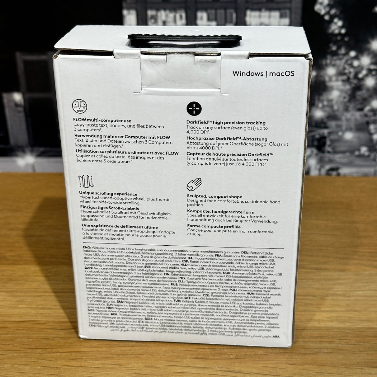 Logitech MX Master 2S Bluetooth Edition Advanced Wireless Mouse Black Original MOUSE 5099206118072 (Brand New)