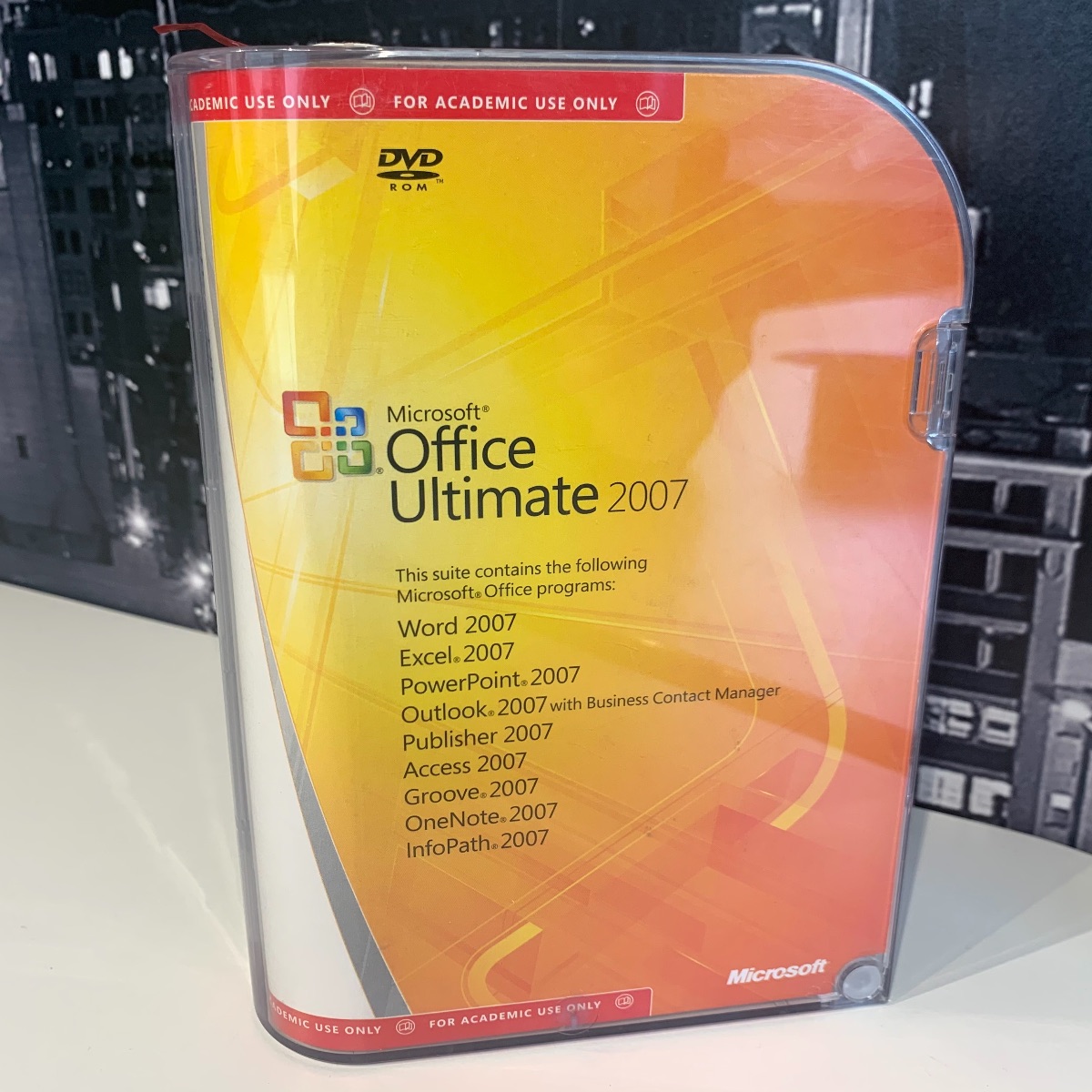 Microsoft Office 2007 Ultimate for Windows 10 8 7 Word Excel PowerPoint Outlook 76H-00299 882224214230 (Previously Used)