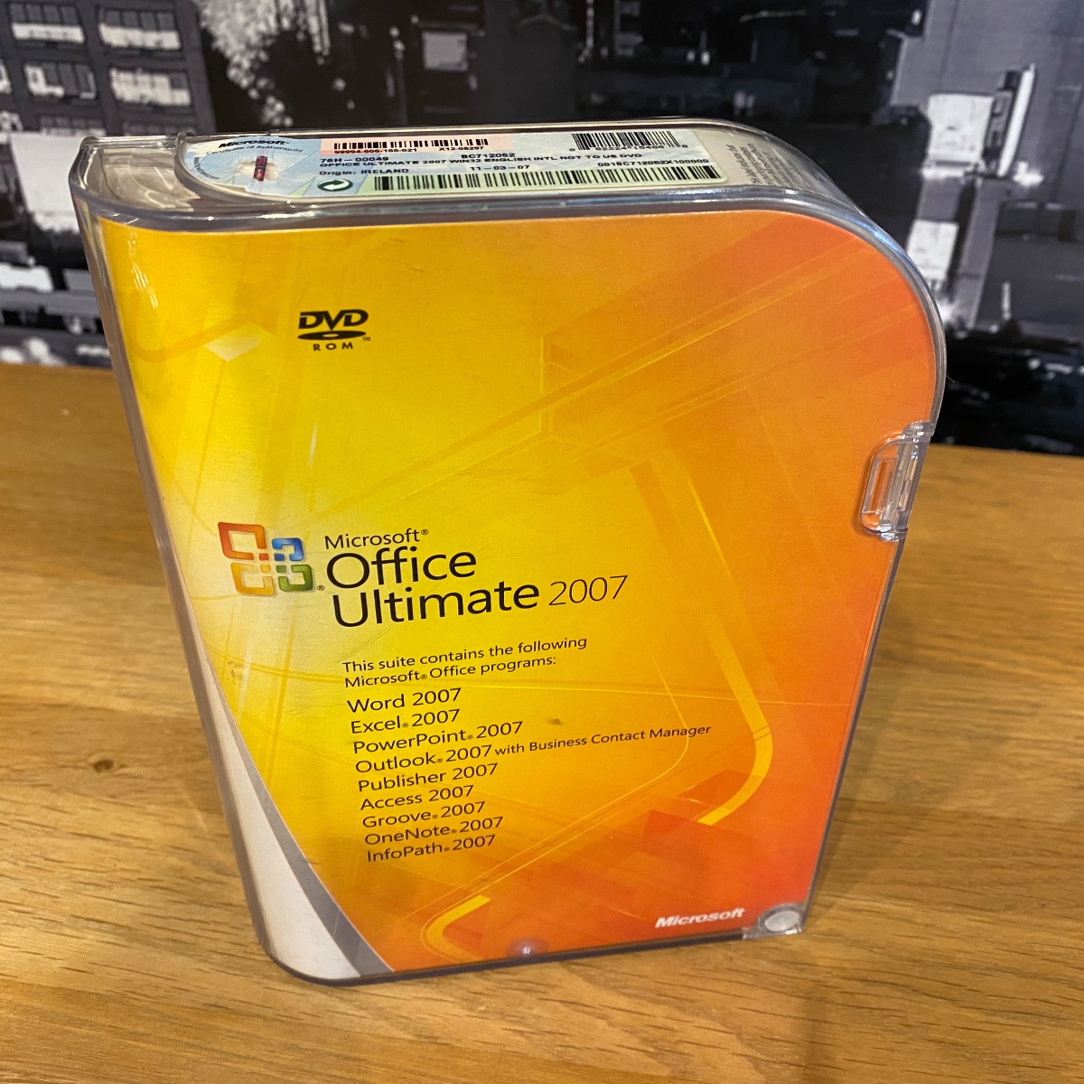 Microsoft Office 2007 Ultimate Windows 11 10 8 7 Word Excel PowerPoint Outlook 76H-00049 882224154888 (Previously Used)