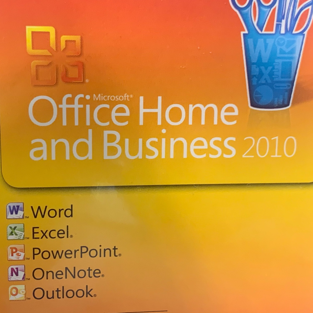 Microsoft Office 2010 Home Business PKC Word Excel PowerPoint Outlook 365 Sealed X15-47188 885370037432 (Brand New & Sealed)