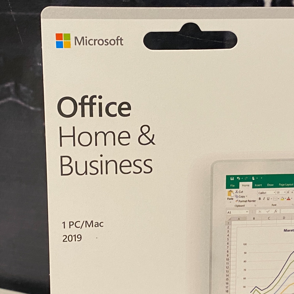 Microsoft Office 2019 Home Business PC Mac Word Excel Outlook Lifetime 365 2021 T5D-03377  (Brand New & Sealed)
