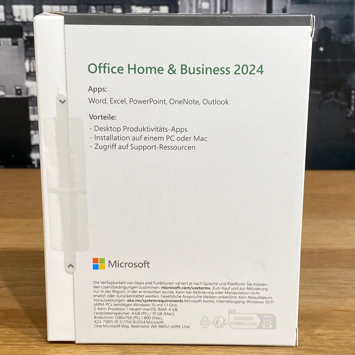 Microsoft Office 2024 Home Business German Lifetime PC/Mac Word Excel Outlook