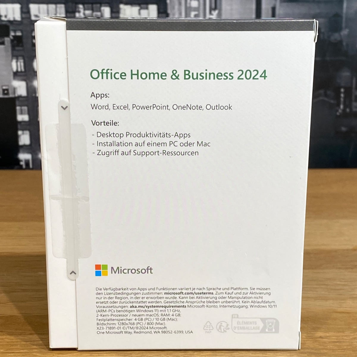 Microsoft Office 2024 Home Business German Lifetime PC/Mac Word Excel Outlook