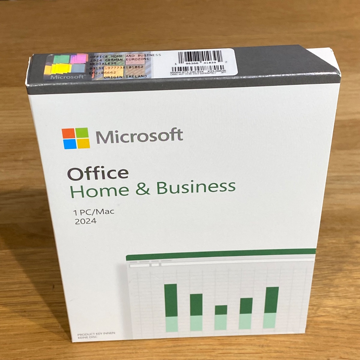 Microsoft Office 2024 Home Business German Lifetime PC/Mac Word Excel Outlook