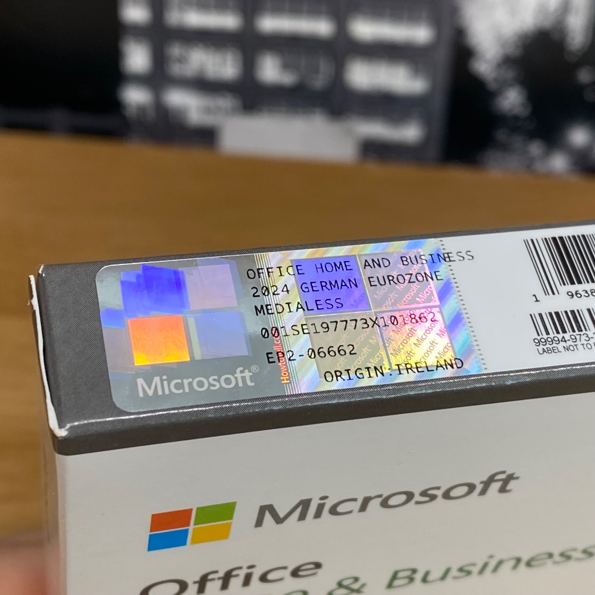 Microsoft Office 2024 Home Business German Lifetime PC/Mac Word Excel Outlook