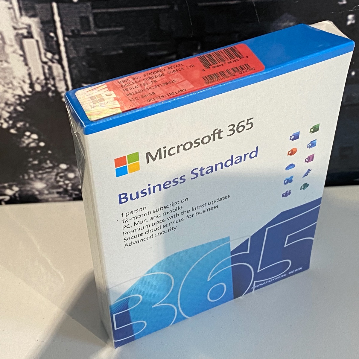 Microsoft Office 365 Business Standard Subscription Word Excel Outlook Sealed KLQ-00650 889842861259 (Brand New & Sealed)