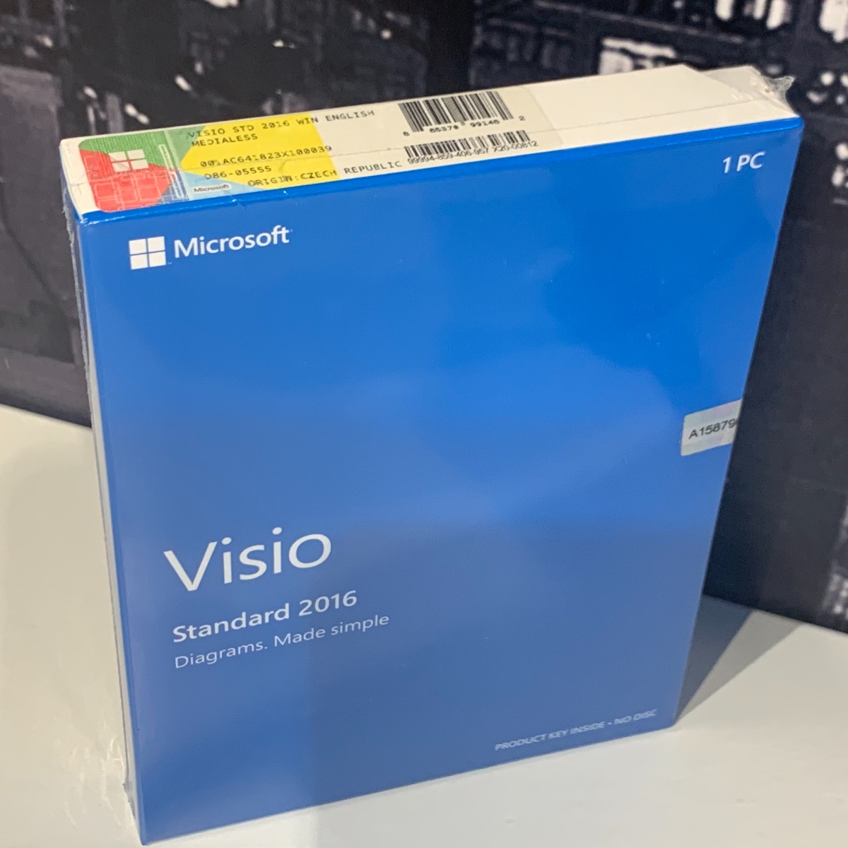 Microsoft Visio 2016 Standard Original UK 365 New and Sealed D86-05555 885370991482 (Brand New & Sealed)