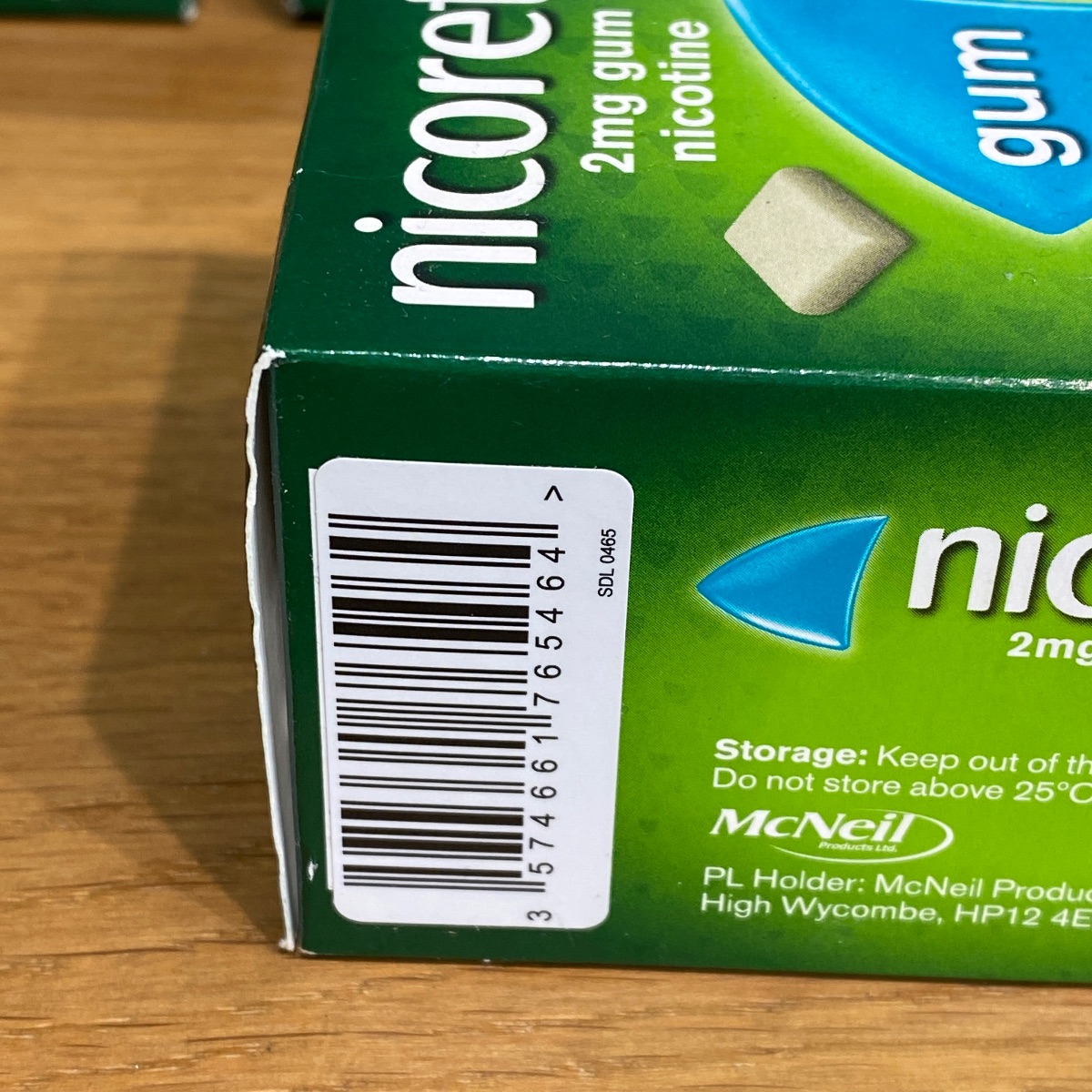 Nicorette 2mg Chewing Gum Nicotine x 105 Pieces Sugar-Free (Original Flavor) NICORETTE CHEWING GUM 3574660413052 ()