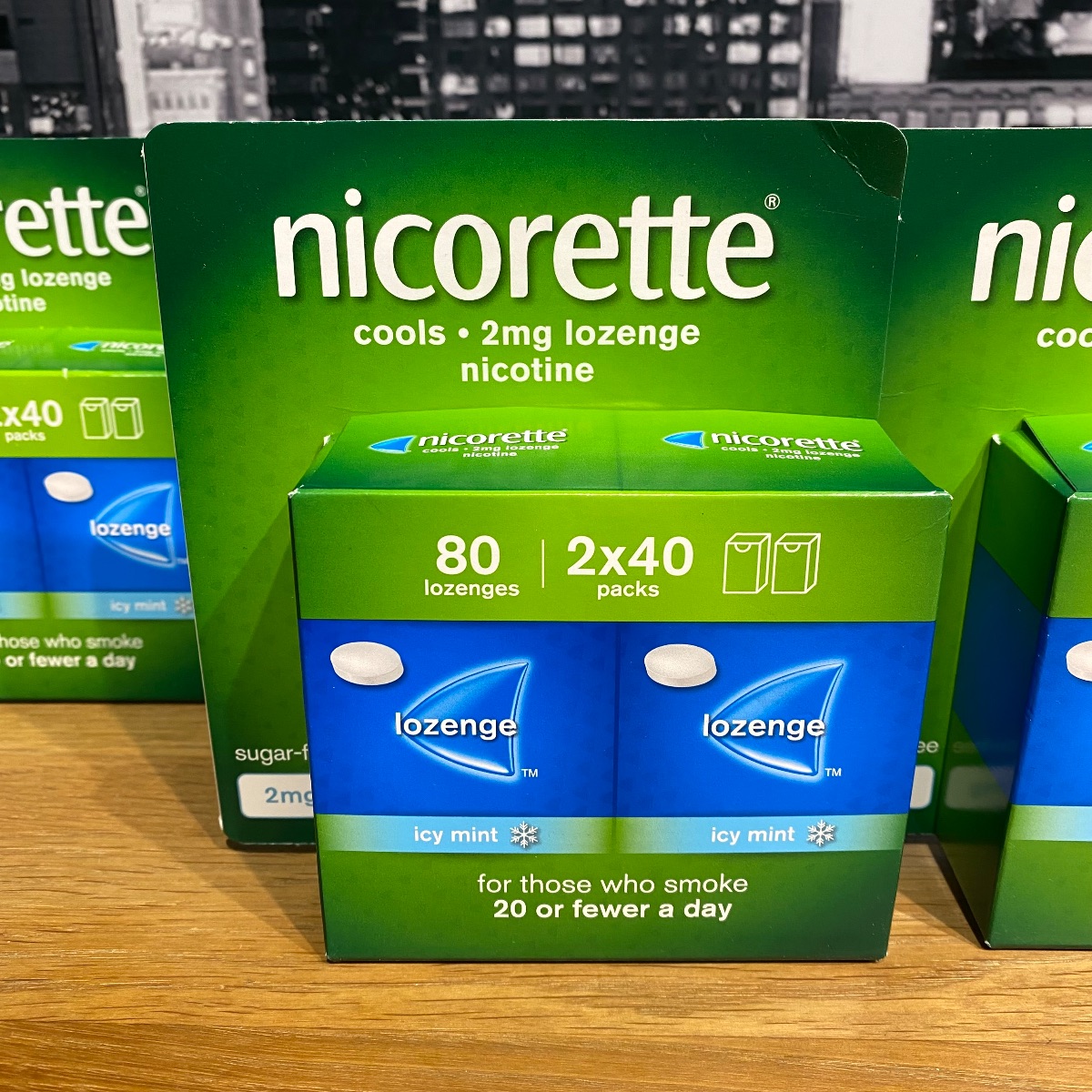 Nicorette Cools 2mg Lozenge 4 x 80 - 6 Weeks* Bundle  -  320 Lozenge 903749 3574661775357