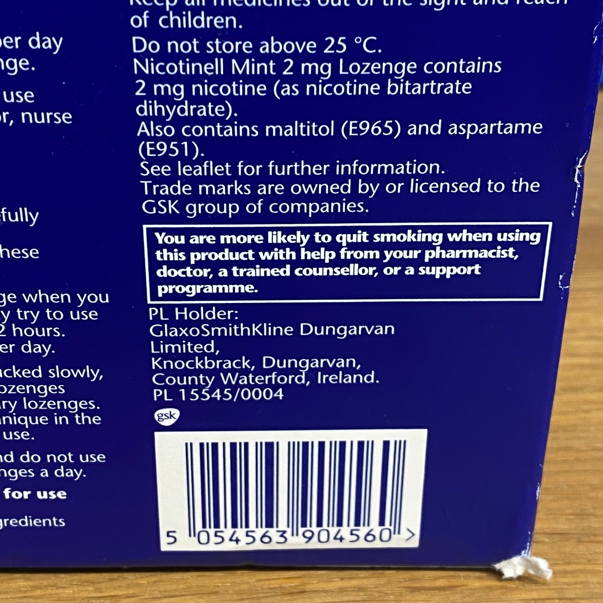 Nicotinell Mint Flavour Sugar Free Lozenge EXTRA STREGTH Lozenges NICOTINELL LOZENGE 5054563904560 (Brand New) Nicotinell Mint Flavour Sugar Free Lozenge EXTRA STREGTH Lozenges NICOTINELL LOZENGE 5054563904560 (Brand New)