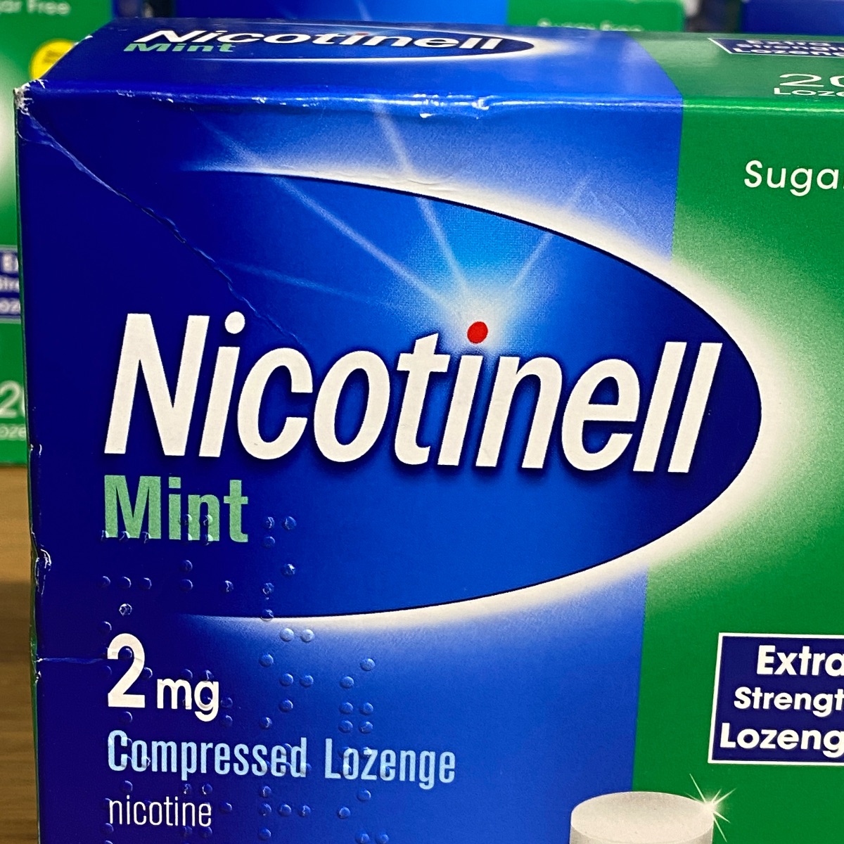 Nicotinell Mint Flavour Sugar Free Lozenge EXTRA STREGTH Lozenges NICOTINELL LOZENGE 5054563904560 (Brand New) Nicotinell Mint Flavour Sugar Free Lozenge EXTRA STREGTH Lozenges NICOTINELL LOZENGE 5054563904560 (Brand New)
