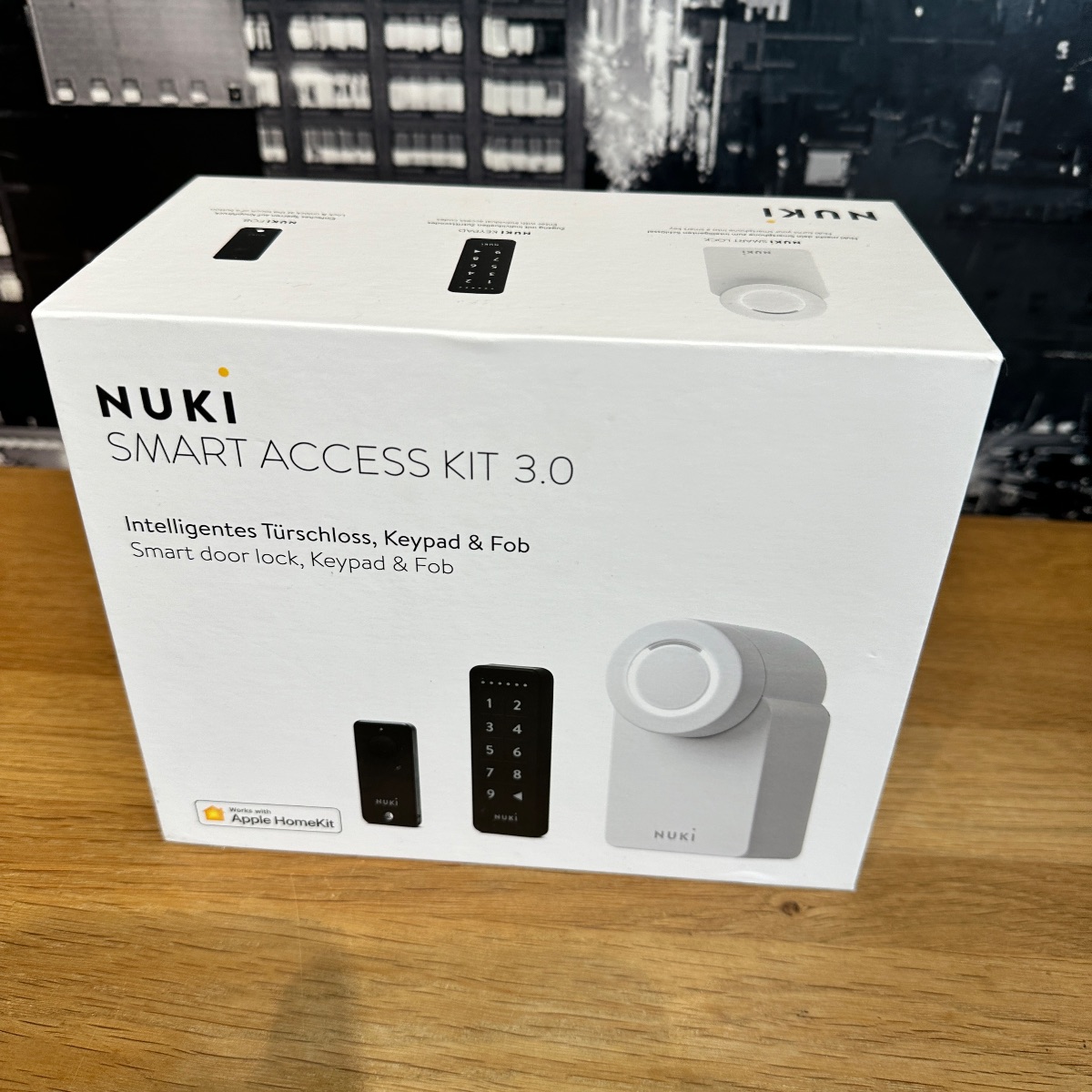 Nuki Smart Access Kit 3.0 Electronic Door Lock Works With Apple Home Kit Sealed HPXZ2ZM/A 9120072082306 (Brand New)