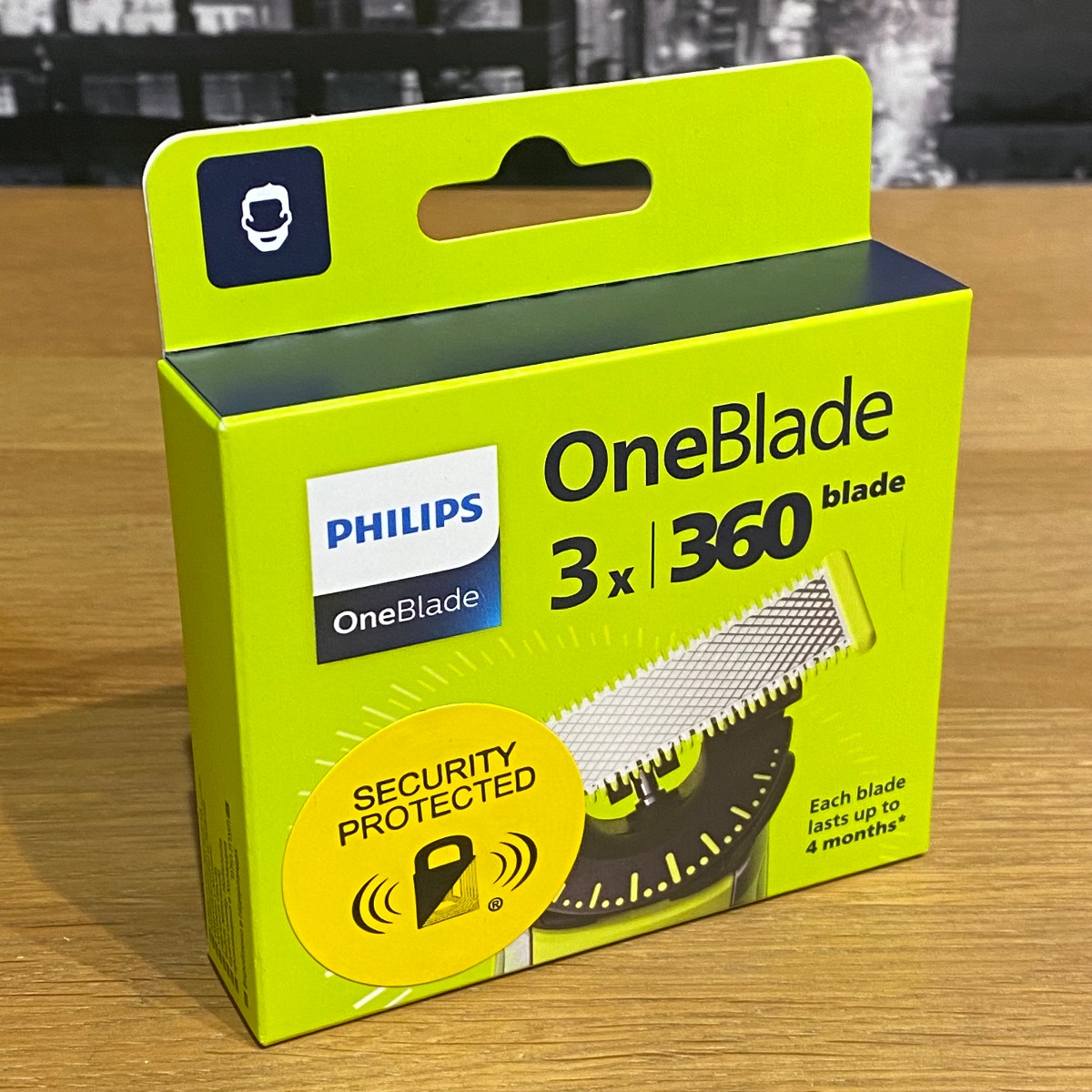 ???? Philips OneBlade 360 Pack of 3 x Replacement Blades Shaver Trimmer New Seal QP410/50 8710103997122 (Brand New)