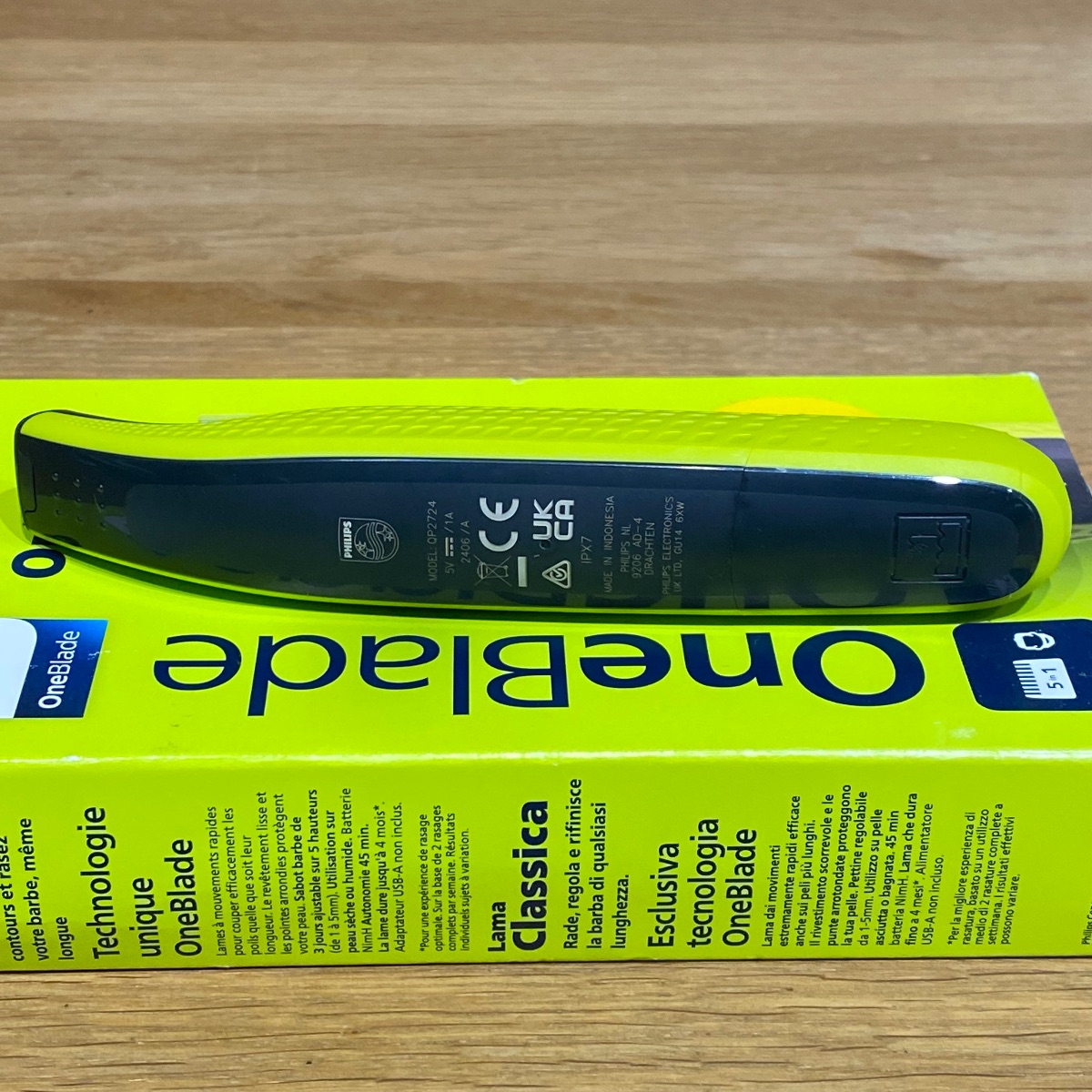 Philips OneBlade Original Replacement Electric Razor Handle Part Only QP2724/20