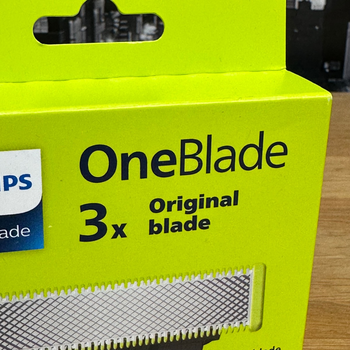 Philips OneBlade Replacement Blades Razor Shaver Trim 3 x Pack 100% Original QP23050 8710103821977 (Brand New)