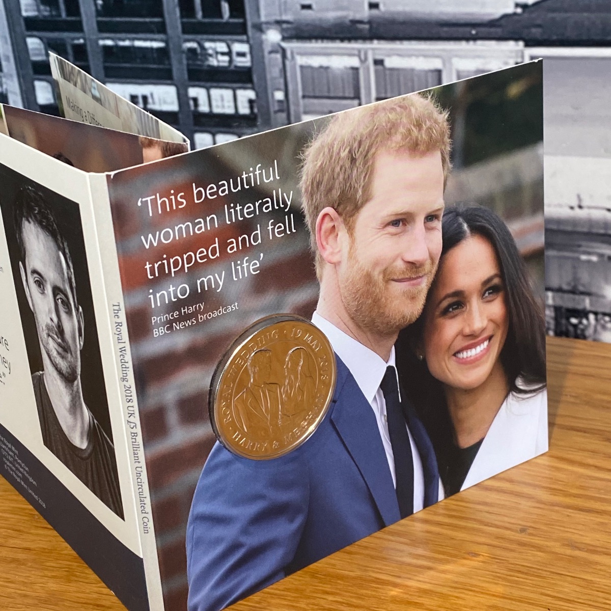 Prince Harry Meghan Markle Wedding Royal Mint £5 Coin 2018 Original 2018  (Brand New & Sealed)