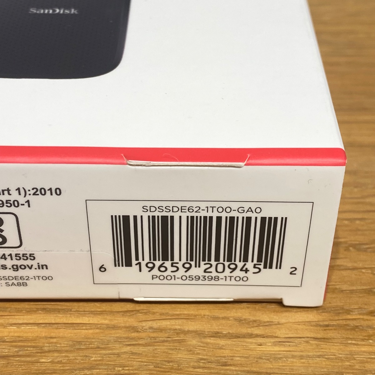 SanDisk Extreme® Portable SSD 1TB USB-C 3.2 iPhone iPad MacBook Original HRQ22ZMA 619659209452