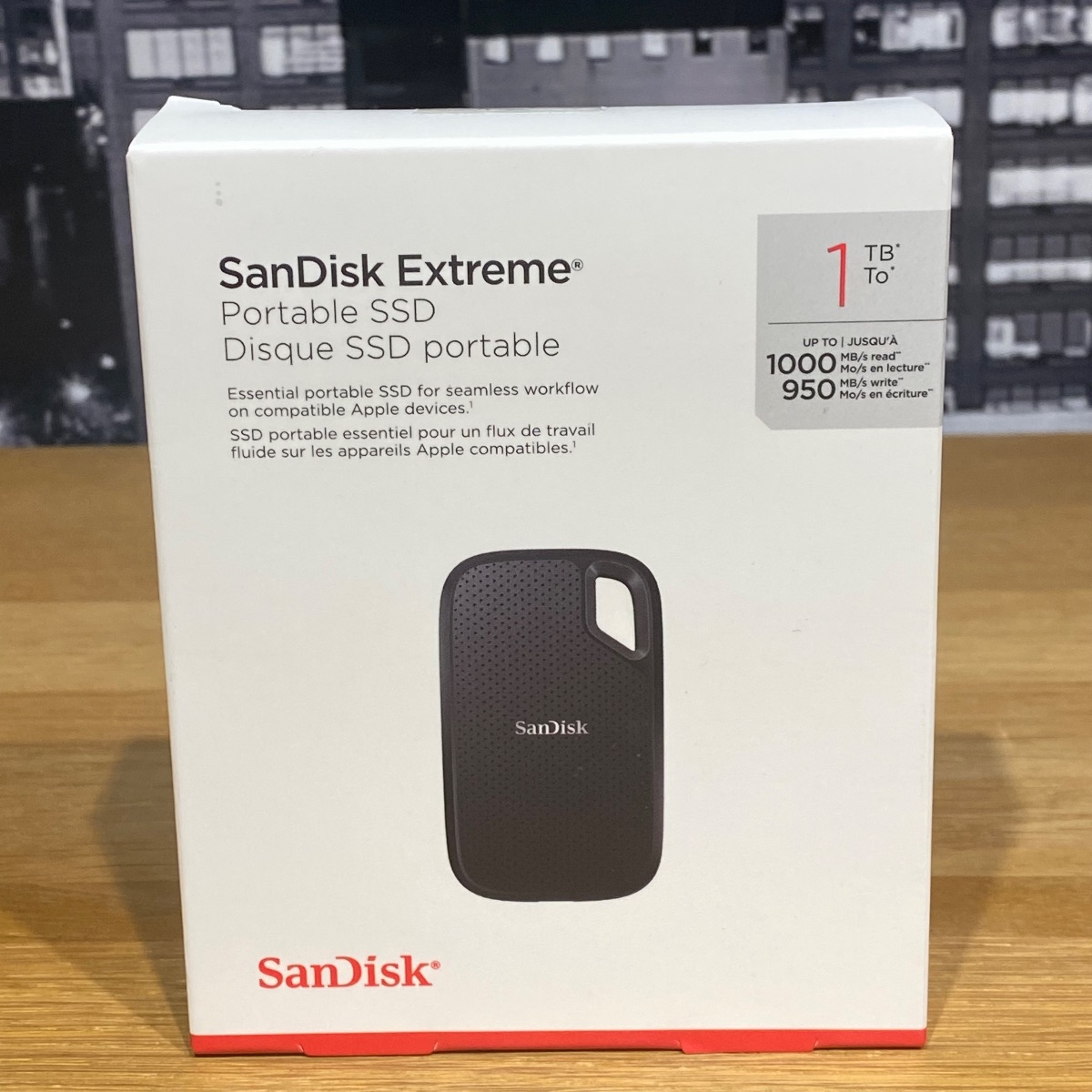 SanDisk Extreme® Portable SSD 1TB USB-C 3.2 iPhone iPad MacBook Original HRQ22ZMA 619659209452