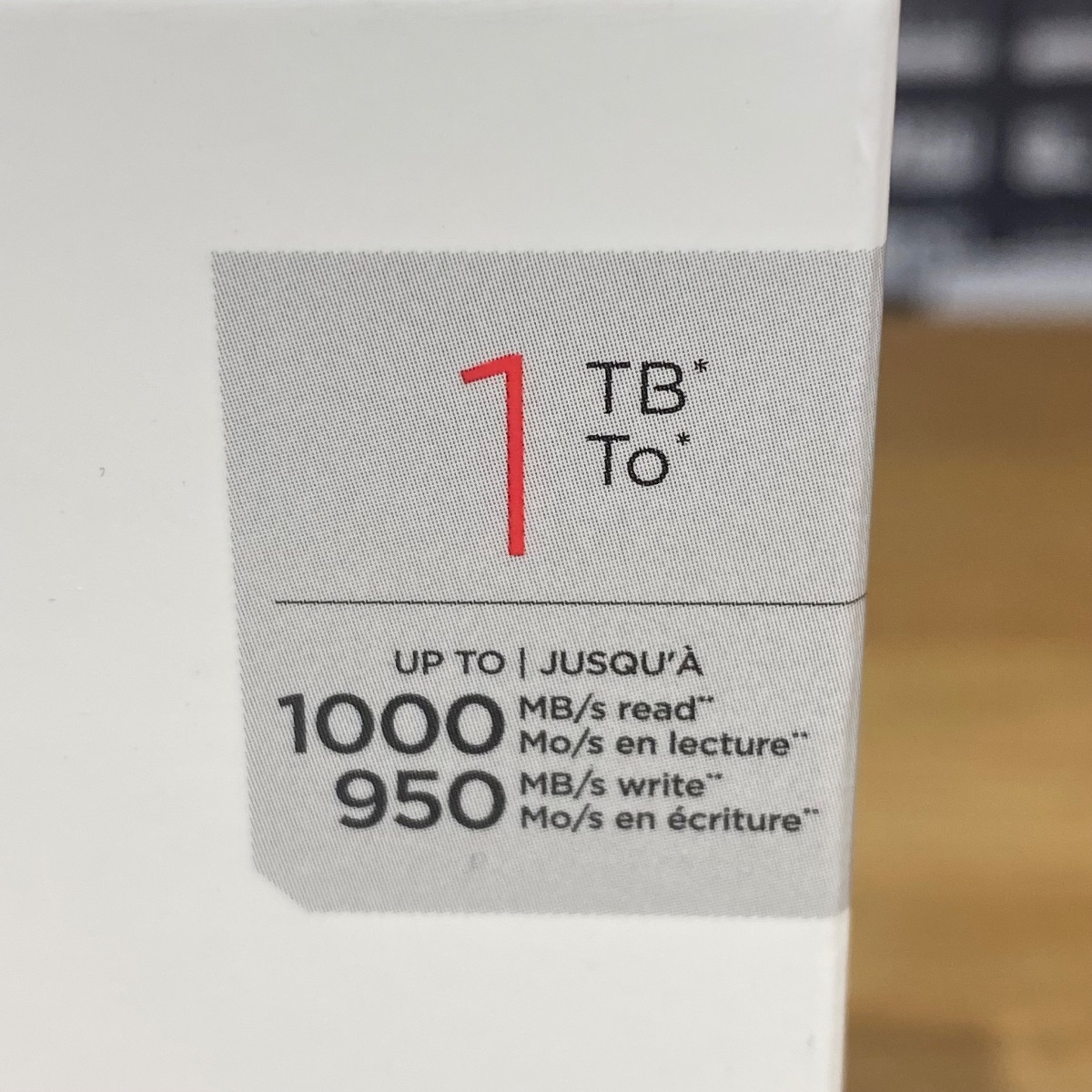 SanDisk Extreme® Portable SSD 1TB USB-C 3.2 iPhone iPad MacBook Original HRQ22ZMA 619659209452