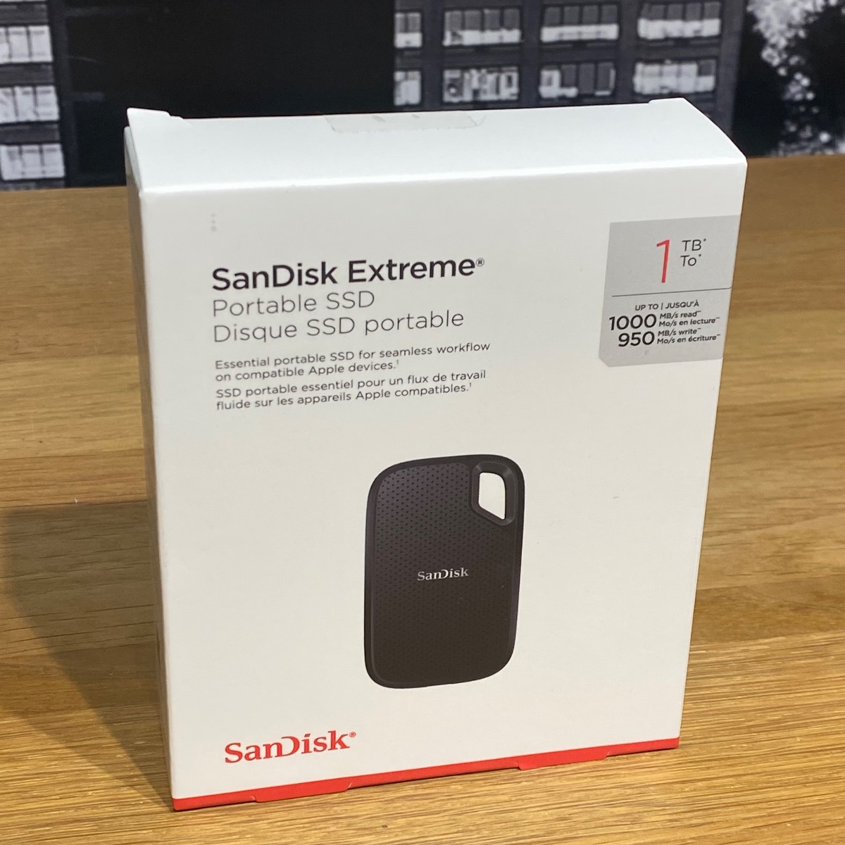 SanDisk Extreme® Portable SSD 1TB USB-C 3.2 iPhone iPad MacBook Original HRQ22ZMA 619659209452
