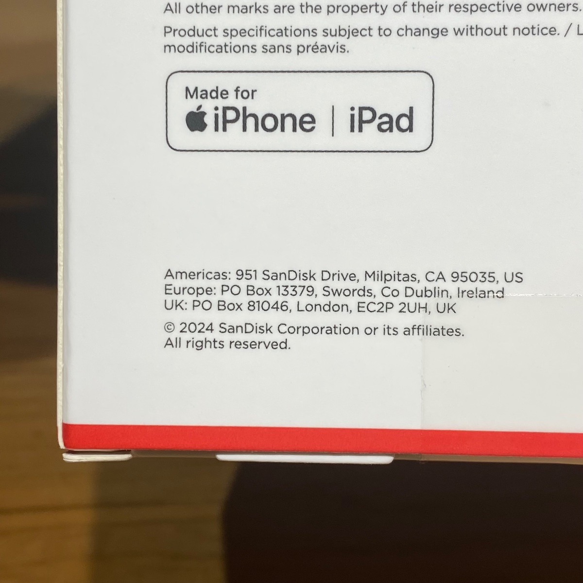 SanDisk Extreme® Portable SSD 2TB USB-C 3.2 iPhone iPad MacBook 100% Original HRQ12ZM/A 619659209469 SanDisk Extreme® Portable SSD 2TB USB-C 3.2 iPhone iPad MacBook 100% Original HRQ12ZM/A 619659209469
