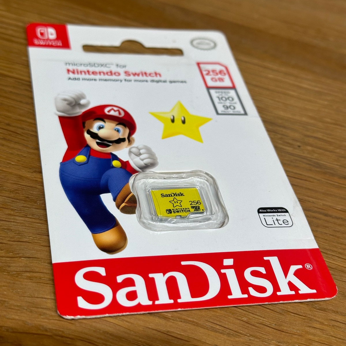 SanDisk MicroSDXC for Nintendo Switch Memory Card 256GB Sealed Original SDSQXAO-256G-GN3ZN 619659188276 (Brand New)