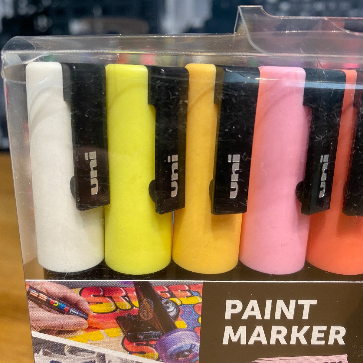 Uni Posca PC-3M Paint Marker Art Pens Fine Tip Wallet of 8 Pastel Colours 238212174 5012788014624 (Brand New)