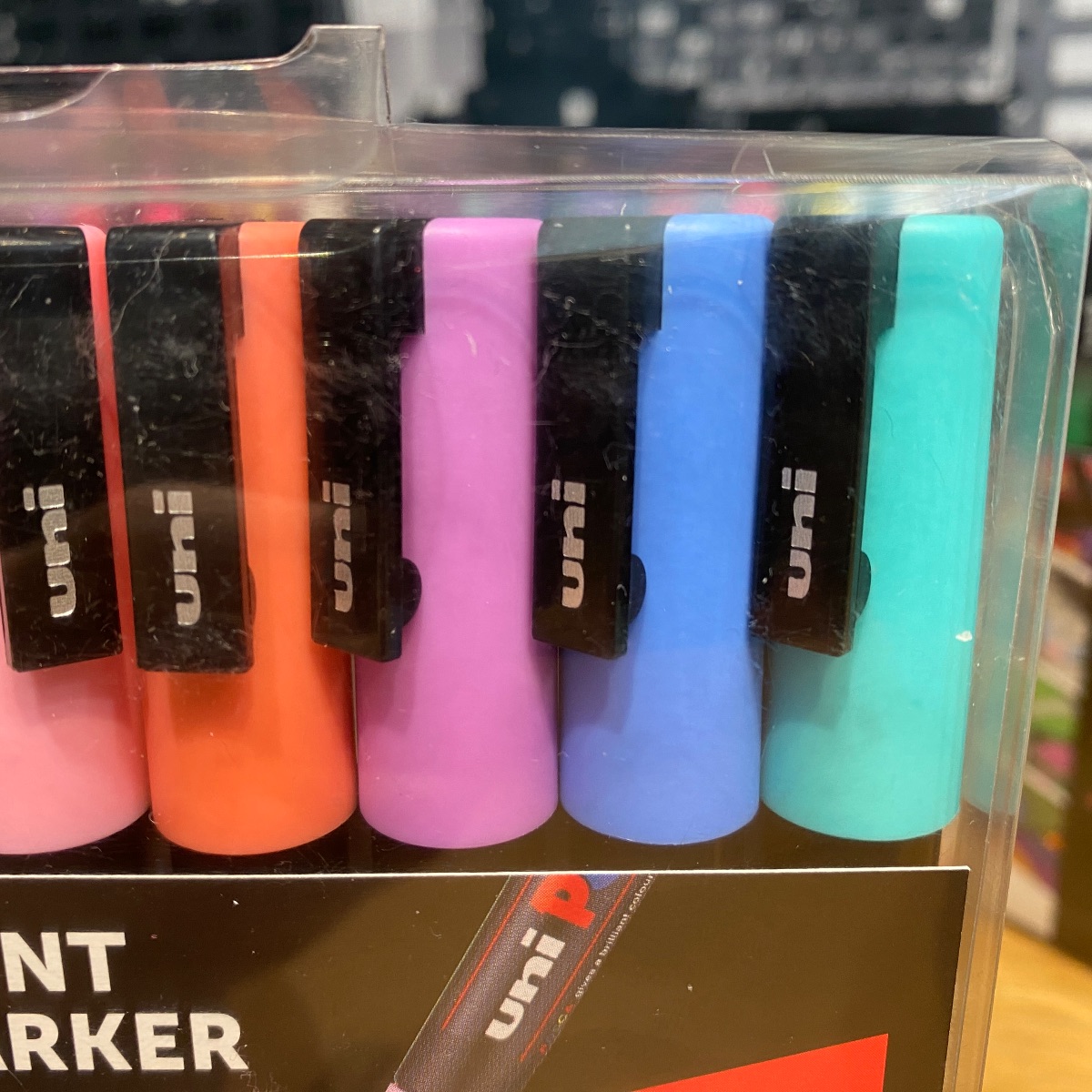 Uni Posca PC-3M Paint Marker Art Pens Fine Tip Wallet of 8 Pastel Colours 238212174 5012788014624 (Brand New)