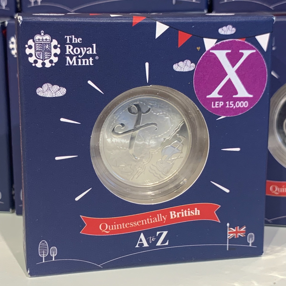 X Marks the Spot 10p Silver Proof Coin Letter Great British Hunt 2018 UK18XSP 5026177405474 (Brand New & Sealed)
